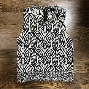 Nicholas Animal Print Top